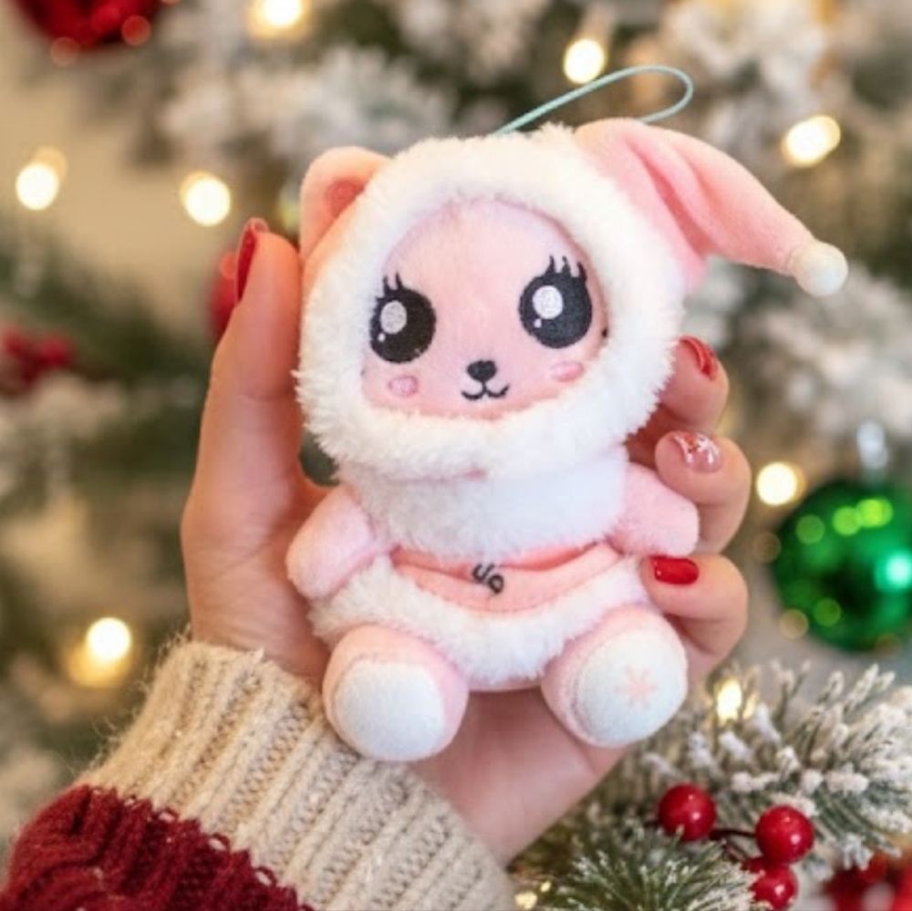 RARE Ltd Edition Inquisitor Master Pink Miss Misa Santa Mystery Ornament